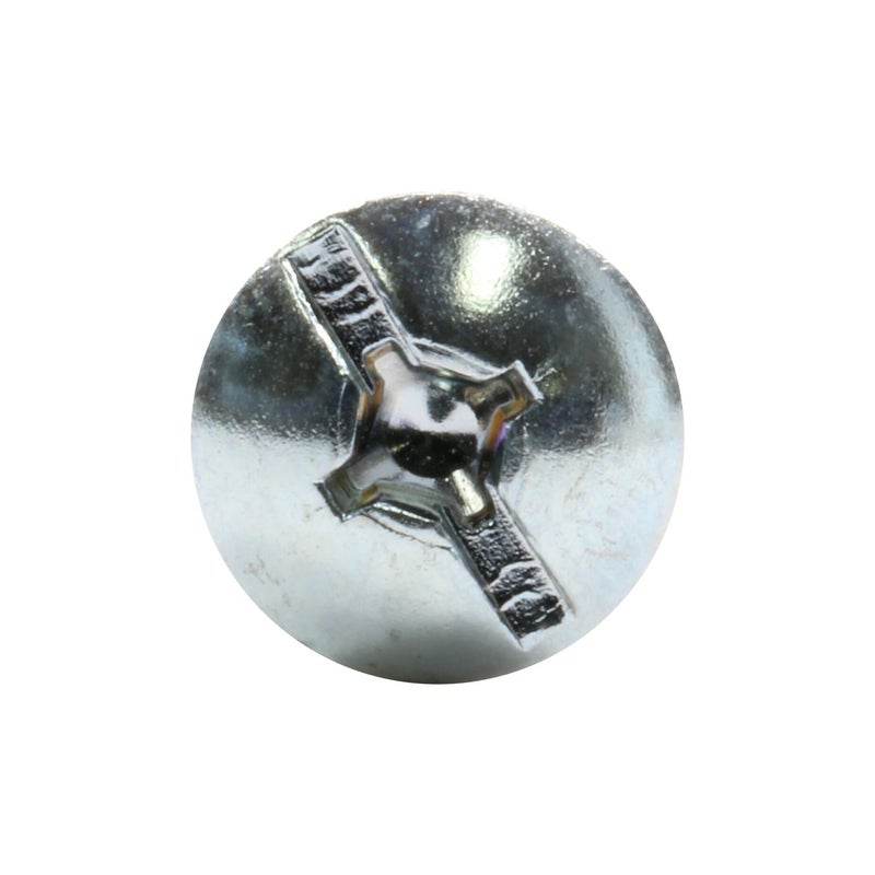 ROK 100 Pack Rok Hardware #8 x 2 Slotted Machine Thread Phillips Sqaure Drive Break Away Long Truss Head Screws - Image 2